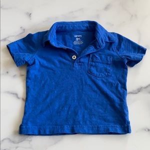 Carter’s blue Polo - size 6M